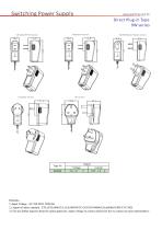 SMPS-9W Series Direct Plug-in Type EFS009 - 1