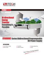 IT6000C Bidirectional Programmable DC Power Supply - 1