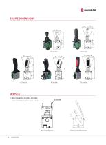 C15 series Single axis joystick - 3