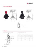 FJ12 series Single axis joystick-3