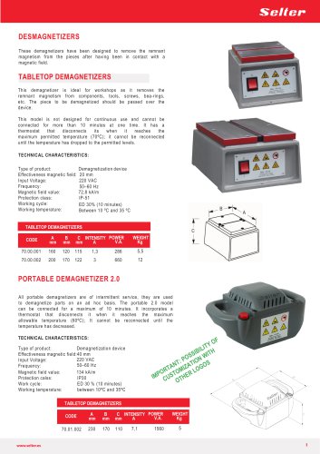 DEMAGNETIZERS