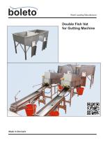 Double Fish Vats for Gutting Machine - 1