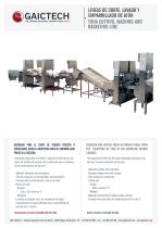 Cutting, washing and basket line - 1