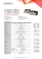 CV-MR4210 / MR4211 CV-MR8210 / MR8211 - 1