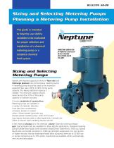 Sizing & Selecting Metering Pumps - 1