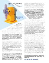 Sizing & Selecting Metering Pumps - 2