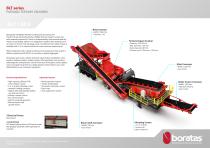 BLT130E - Boratas Wheeled Mobile Tertiary Impact Crushing Screening Plant-2