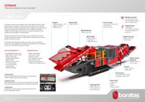 Boratas Tracked Mobile Cone Crusher with Screen - BPC100-S-2