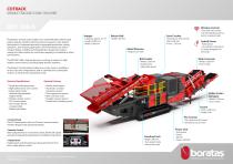 Boratas Tracked Mobile Cone Crusher with Screen - BPC200-S-2