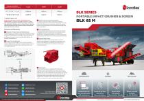 Boratas Wheeled Mobile Impact Crusher - BLK02M