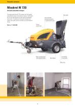 Plastering machines, screed pumps and fine concrete pumps. Catalogue 2011/2012-10