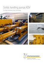 Solids handling pumps KOV-1