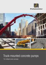 Truck-mounted concrete pumps-1