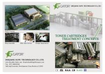 Toner cartridges recycling line-1