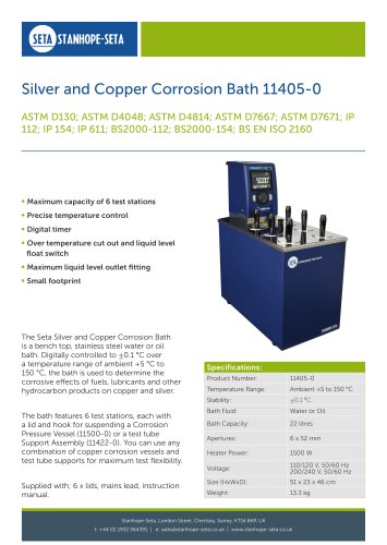 Silver and Copper Corrosion Bath 11405-0