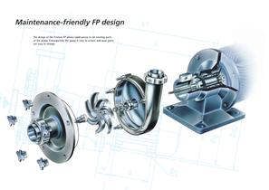 Fristam centrifugal pumps FP - 3