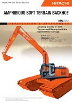 AMPHIBIOUS SOFT TERRAIN BACKHOE MA200-1