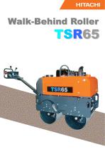 Walk behind roller TSR65-1