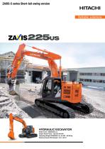 t.t さん専用　HITACHI ZAXIS225US ZX225USLC-5 - Hitachi Construction Machinery Europe - PDF Catalogs