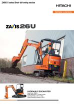 ZX26U-5 - Hitachi Construction Machinery Europe - PDF Catalogs