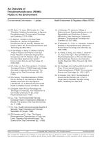 An Overview of Polydimethylsiloxane (PDMS) Fluids in the Environment - 4