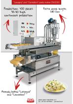 Cannelloni and lasagna machine