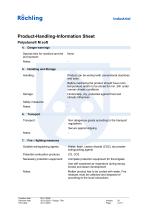 Product-Handling-Information Sheet Polystone® M soft - 2