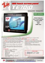 HMI Touch Screen Panel. TE7010-1