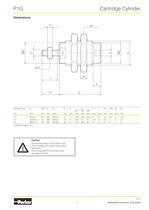 Pneumatic Cylinders Cartidge Cylinders Series P1G - PDE2571TCUK-ul - 7