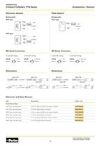 Pneumatic Cylinders - Compact P1Q Series Technical Catalogue - PDE2663TCUK - 16