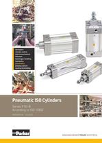 Pneumatic Cylinders - P1D-B Series Technical Catalogue - PDE2659TCUK - 1