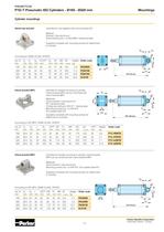 Pneumatic Cylinders - P1D-T Series Technical Catalogue PDE2667TCUK - 11