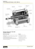 Pneumatic Cylinders - P1D-T Series Technical Catalogue PDE2667TCUK - 3