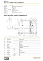 Pneumatic Cylinders - P1D-T Series Technical Catalogue PDE2667TCUK - 5