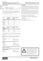 Pneumatic Rotary Actuators & Air motors - Platform Catalogue: PDE2613TCUK - 14