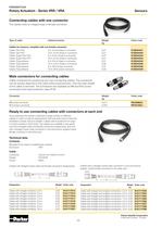 Rotary Actuators Series VRS / VRA - Catalogue PDE2655TCUK - 12