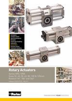 Rotary Actuators Series VRS / VRA - Catalogue PDE2655TCUK - 1