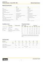 Rotary Actuators Series VRS / VRA - Catalogue PDE2655TCUK - 4