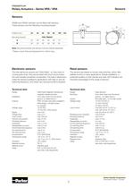 Rotary Actuators Series VRS / VRA - Catalogue PDE2655TCUK - 9