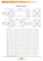 Pneumatic cylinder C.N.O.M.O. - 6