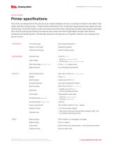 STUDIO SYSTEM+ Printer specifications - 1