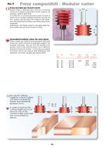 Modular slot router cutters - 2