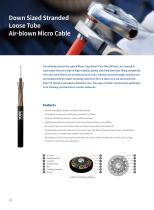 Air-blown Micro Cables for C-NET - 12