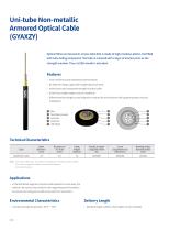 Optical Cables for Networks in Rural Areas - 4