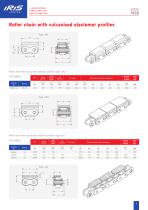 Roller chains with U attachments - 3