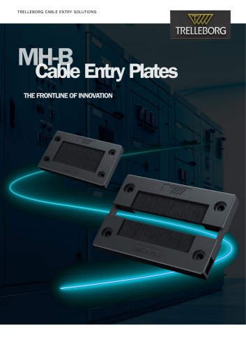 MH-B Brush Cable Entry Plates