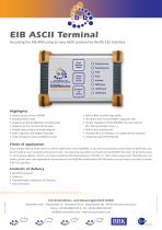 EIB ASCII Terminal serial (compact case) - 1