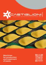 MACHINES FOR PRODUCTION AND TREATMENT OF PASTA 