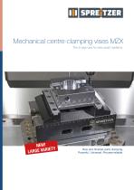 Mechanical centre-clamping vises MZX-1