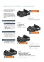 Mechanical centre-clamping vises MZX-3